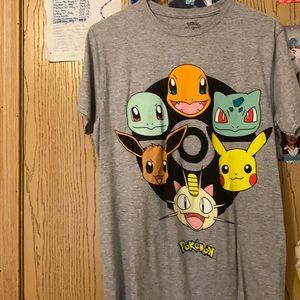 medium pokémon short sleeve tee shirt